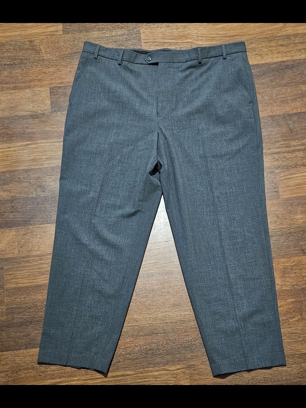 NWT GEORGE mens dress pants SIZE 44x30 COLOR GREY CLD